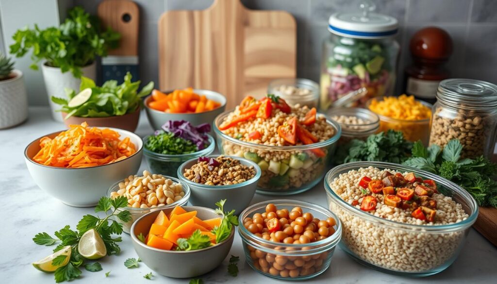 vegan meal prep