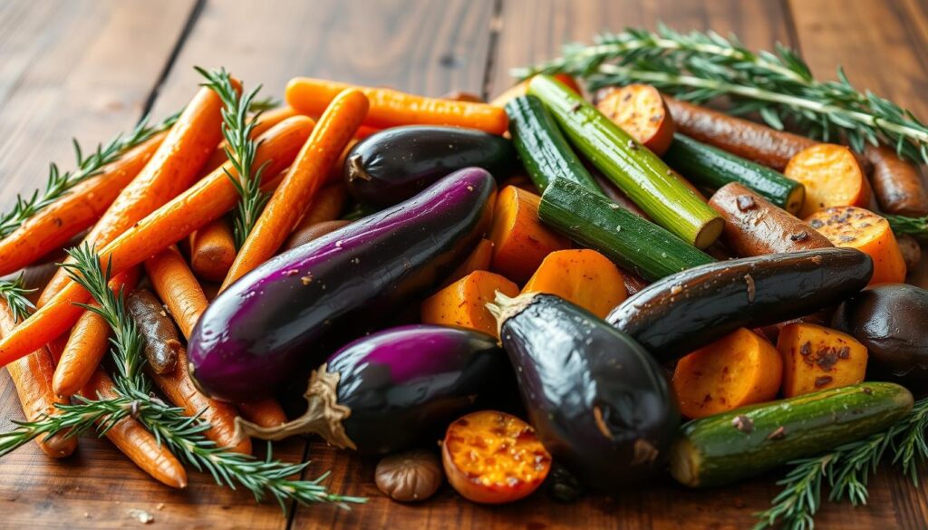 vegan roasted veggies